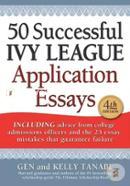 50 Successful Ivy League Application Essays image