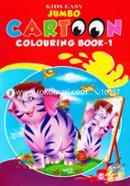 Kids Easy Jumbo Cartoon Colouring Book-1 image