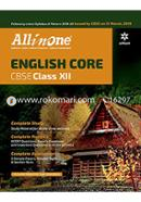 All In One ENGLISH CORE CBSE Class 12 2019-20 image