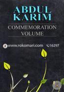 Abdul Karim Commemoration Volume image