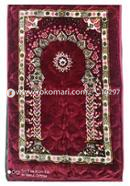 China Soft Muslim Prayer Jaynamaz-জায়নামাজ (Red) - Any Design
