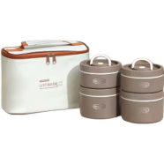 Portable Thermos Lunch Box Set Stackable Bento Box For Kids Adults School Picnic Fruit Salad Food Container Insulated Lunch Bag icon