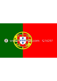 Portugal NATIONAL Flag (5’ x 3’) (Made In China ) image