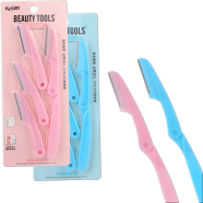 keli 4 Pcs Foldable Eyebrow Facial Hair Removal Shaper and Trimmer in - Facial Razor image