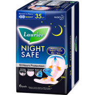 Laurier Sanitary napkin Night Safe 35cm- 6 Pad image