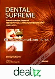 Dental Supreme Solved Question Papers of Pedodontics and Preventive Dentistry (Paperback) image