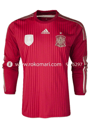 Spain Home Jersey : Very Exclusive Full Sleeve Only Jersey image
