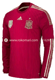 Spain Home Jersey : Special Full Sleeve Only Jersey image