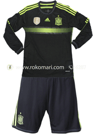 Spain Away Jersey : Very Exclusive Full Sleeve Jersey With Short Pant image
