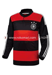 Germany Away Jersey : Very Exclusive Full Sleeve Jersey With Short Pant image