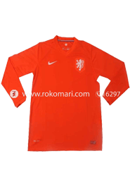Netherland Home Jersey : Very Exclusive Full Sleeve Jersey With Short Pant image
