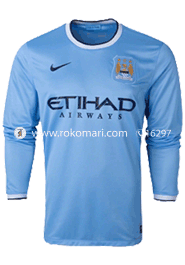 Man City Home Club Jersey : Special Full Sleeve Only Jersey image