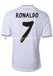Real Madrid RONALDO 7 Home Club Jersey : Very Exclusive Half Sleeve Set image