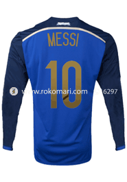 Argentina MESSI 10 Away Jersey : Special Full Sleeve Only Jersey image