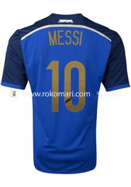 Argentina MESSI 10 Away Jersey : Special Half Sleeve Only Jersey image