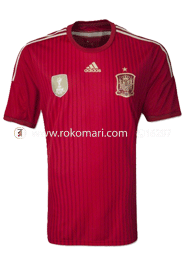 Spain Home Jersey : Original Replica Half Sleeve Only Jersey image