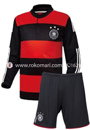Germany Away Jersey : Special Full Sleeve Jersey With Short Pant image