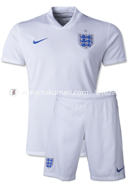 England Home Jersey : Very Exclusive Half Sleeve Jersey With Short Pant image