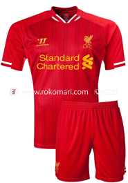 Liverpool Home Club Jersey : Very Exclusive Half Sleeve Jersey With Short Pant image