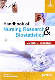 Handbook Of Nursing Research And Biostatistics (Paperback) image