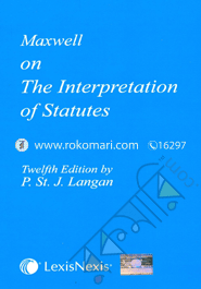 Maxwell on the interpretation of statutes image
