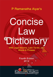 Concise Law Dictionary-with Legal Maxims, Latin Terms and Words & Phrases, 4th edn. 2012(PB) image