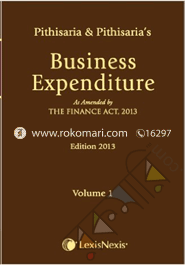 Business Expenditure-as amended by the Finance Act -edn. 2013 in 2 Vols. image