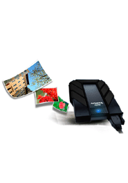 HD 710 Black (Waterproof n Droptested) USB 3.0 External HDD 
