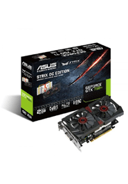 Asus Graphics Card nVIDIA Chipset STRIX-GTX750TI-OC-2GD5 