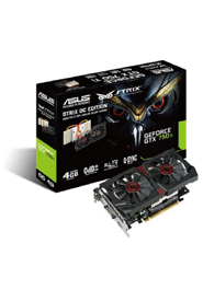 Asus Graphics Card nVIDIA Chipset STRIX-GTX750TI-DC2OC-4GD5 