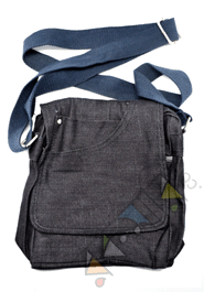 Exclusive Black Color Medium Side Bag (Code-005) 