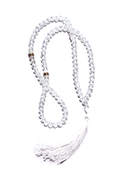 Crystal White Stone Tasbih image