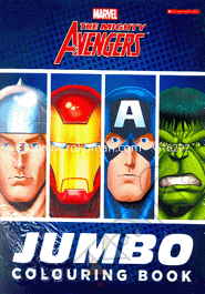 Mighty Avengers Jumbo Colouring image