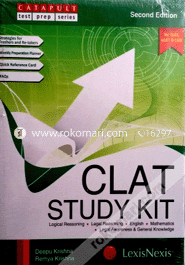 Clat Study Kit: Legal Reasoning, English, Logical Reasoning, Mathematics And Legal Awareness And General Knowledge (Paperback) image
