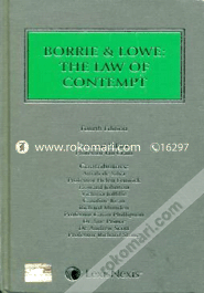 Borrie and Lowe: The Law Of Contempt image