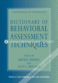Dictionary of Behavioral Assessment Techniques (Paperback) image