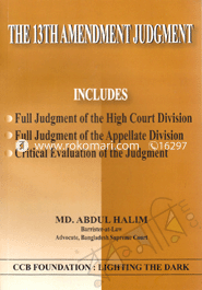 The 13th Amendment Judgment -1st Ed. 2012 image