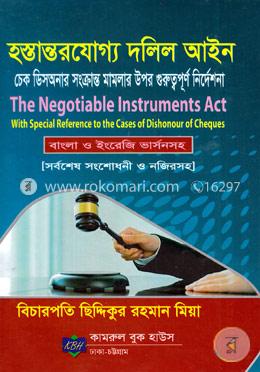 হস্তান্তরযোগ্য দলিল আইন image