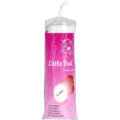 100 Pcs Pure White Makeup Remove Cotton Pads image