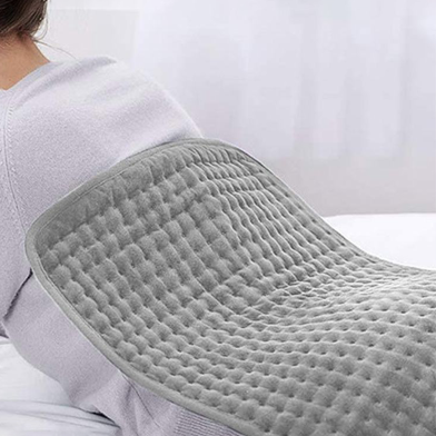 10 Level 120W Electric Heating Pad Timer for Shoulder Neck Back Spine Leg Pain Relief Winter Warmer Wrap Temp Heater Pad 17x33cm image