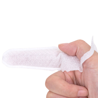 10 Pcs Infant Oral Cleaning Finger Cot Baby Toothbrush Gauze Toddler Newborn Baby Tongue Cleaner image