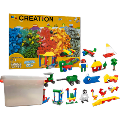 1100-Piece Premium Building Block Set – Creative Construction Toy image