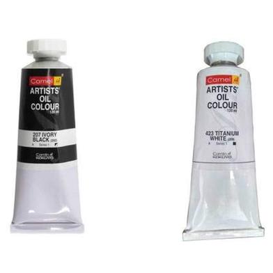 120ml Camel Artist Oil Color Paint Tubes Series-1,2,3 colours for Professional Artists image