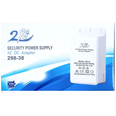 12V 2A Box waterproof AC/DC Power Adapter for CCTV Camera 298 image