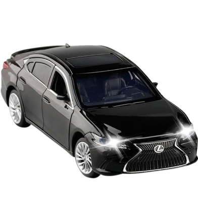 1:32 Lexus ES300h Diecast Car Alloy Vehicles Car Model Metal Toy Model Pull back Sound Light Special Edition image