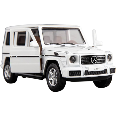 1:32 Mercedes Benz G500 Diecast Alloy Car Licensed Vehicles Metal Car 6 Doors Open Model Car Sound Light Toys For Gift 629 image