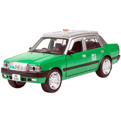 1:32 Toyota Crown Hong Kong 1995 Diecasts Car Toy Vehicles Metal Car 6 Doors Open Model Car Sound Light Fast image