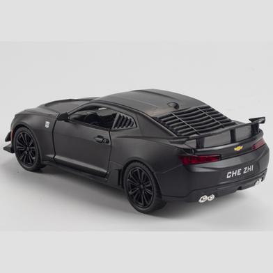 1:32 Transformers 5 Bumblebee Chevrolet Camaro Diecast Car Fast and the Furious Alloy Vehicles Car Model Metal Toy Model Pull back Sound Light Special Edition image
