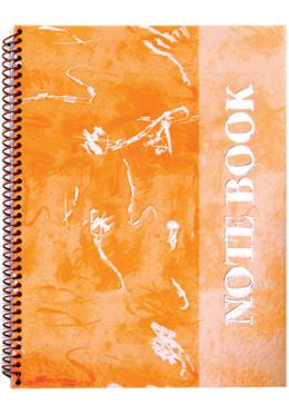 Foiled Notebook (Art Design-Orange Color) image
