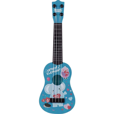17 inch small guitar for kids, Toys for Children with 4 Steel Strings multicolor Musical Instrument Toy for Toddler Boys Girls -297067648 image